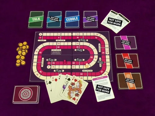 Miniatura 3 de Poker para parejas - Un juego romántico y atrevido para parejas - Más de 200 desafíos divertidos y preguntas íntimas para una cita nocturna