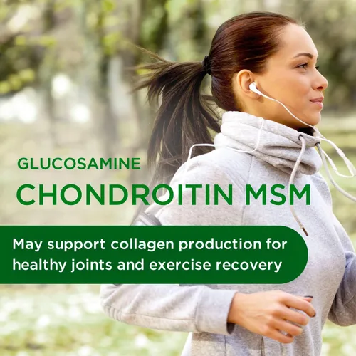 Miniatura 3 de Emerald Labs Glucosamina y condroitina con MSM - Suplemento para la salud ósea y las articulaciones - Sin gluten - 120 cápsulas