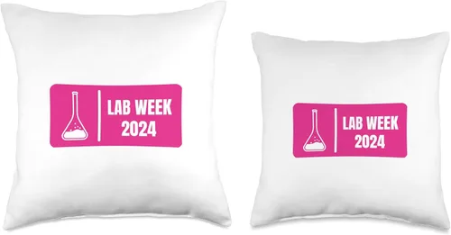 Miniatura 3 de Pink Lab Week 2024, Linda almohada para un técnico de laboratorio