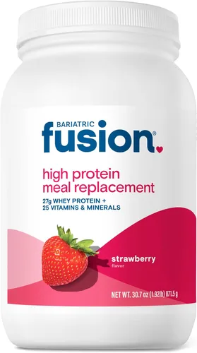 Miniatura 8 de Bariatric Fusion Batido de reemplazo de comida de chocolate con alto contenido de proteínas, 0.95 oz de proteína bariátrica aislado de suero