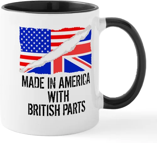 Miniatura 21 de CafePress British American Translations Taza de café de cerámica (11 oz)