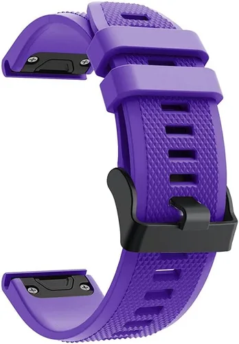 Miniatura 14 de REYDA Correa de silicona compatible con Garmin Fenix 8 Pro/8/E 1.850 in, 0.866 in, correa de reloj de ajuste rápido, suave y transpirable, pulsera