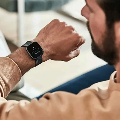 Miniatura 6 de Bandas de repuesto compatibles con Fitbit Versa/Versa 2 / Versa Lite, correa ajustable de silicona para accesorios clásicos, correas de fitness
