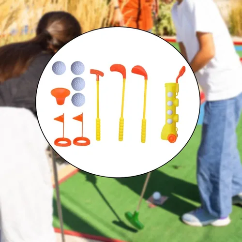 Miniatura 3 de Golf Kit with Mini and Balls Ideal for Young, Yellow