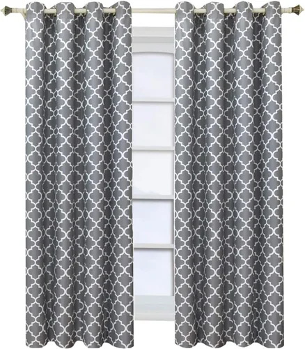 Miniatura 12 de Panel de cortina Meridian Blackout para ventana, par de paneles/conjunto de 2, por Royal Hotel