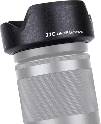 Miniatura 8 de JJC EW-60F Parasol reversible para lente Canon RF-S 18-150mm F3.5-6.3 is STM en EOS R7 R10 y para lente Canon EF-M 18-150mm F3.5-6.3 is STM en EOS