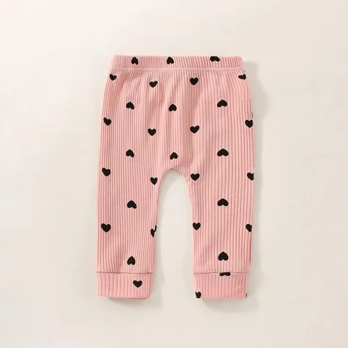 Miniatura 6 de Ropa para bebé recién nacida, para otoño e invierno, acanalada, con volantes, manga larga, conjunto de 3 piezas, 0 a 18 meses