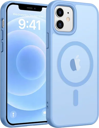 Miniatura 84 de FNTCASE Funda para iPhone 13 Pro: Fundas magnéticas translúcidas mate delgadas con protector de pantalla de vidrio templado