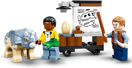 Miniatura 5 de LEGO Jurassic World T. rex Dinosaur Fossil Exhibition 76940 Kit de construcción; juego de juguete genial para niños; nuevo 2021 (198 piezas)