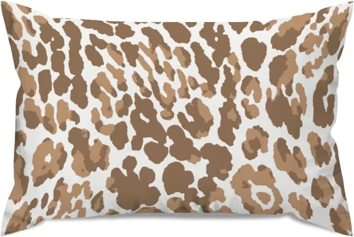 Miniatura 73 de ArogGeld Funda de almohada para sofá, guepardo y leopardo, estampado de leopardo, funda de cojín decorativa de granja para sala de estar