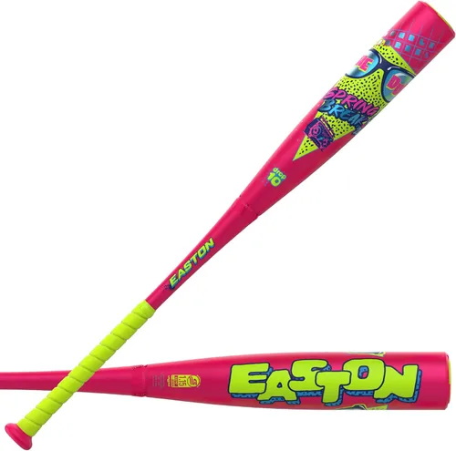 Easton | El Bate de Béisbol Dub | USSSA | Drop -5 / -8 / -10 | Barril de 2 3/4' | Compuesto de 2 Piezas Spring Break Edition - Rosa/Amarillo