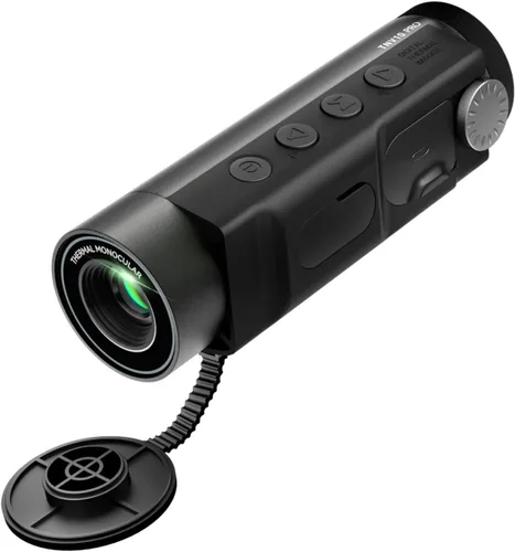 MiLESEEY TNV10 PRO Monóculo Térmico de Resolución IR 320x240, Cámara Térmica de Mano de Aleación Mg-Al de 13mm 50Hz para Aviones, Imágenes de Visión
