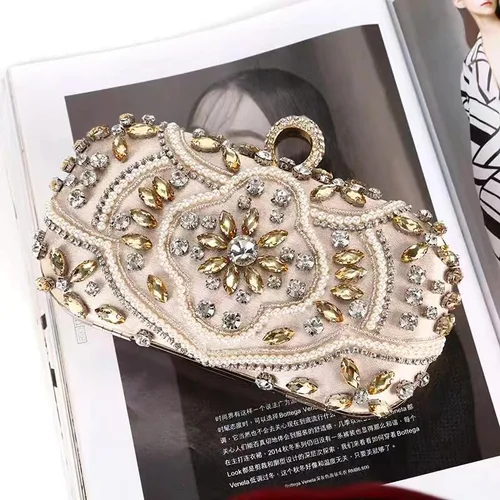 Miniatura 8 de Women's Handbag Evening Bag Clutch Purse for Wedding Party Prom Weekend Cocktail Homecoming GIfts for Women