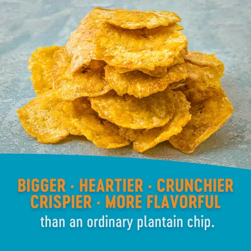 Miniatura 5 de Solula Plátano Crisps Authentic Tostones, lima caribeña, 4 onzas (paquete de 3), papas fritas cocidas, sin gluten, aptas para paleo, sin granos