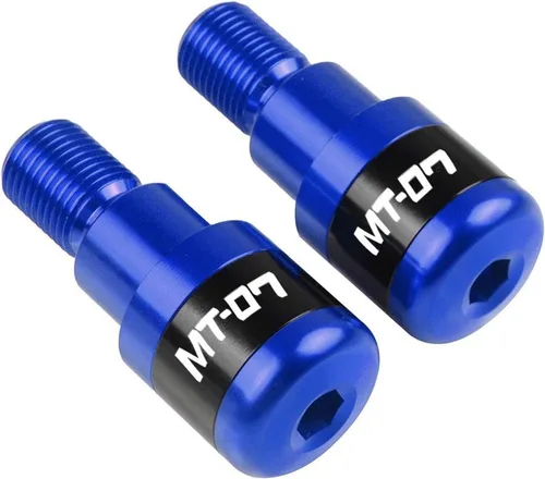 Tapón de agarre para manillar de motocicleta y motocicletas, tapas de extremos para Yamaha MT07 FZ07 MT-07 FZ-07 2014-2021 2015 2016 2017 2018 2019