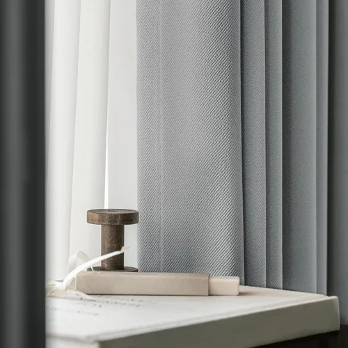 Miniatura 11 de Cortinas de lino 100% opacas de 96 pulgadas de largo, 2 paneles para dormitorio, sala de estar, lino beige, texturizado, para oscurecer