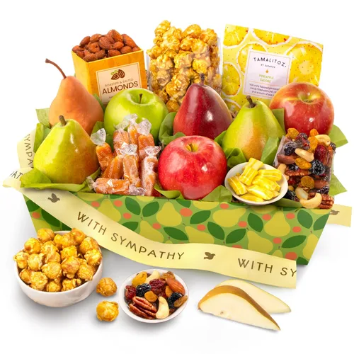 Miniatura 14 de A Gift Inside Get Well Soon Orchard Delight Fruta y Gourmet - Canasta de Regalo
