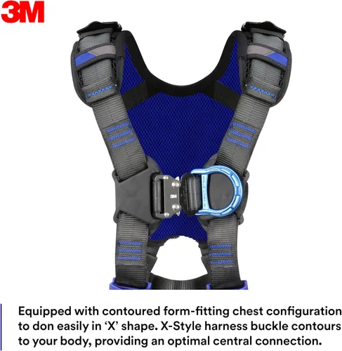 Miniatura 3 de 3M Unisex Dbi-sala 3m Exofit X300 X-style Tower Climbing Safety Harness With Rigid Seat Sling