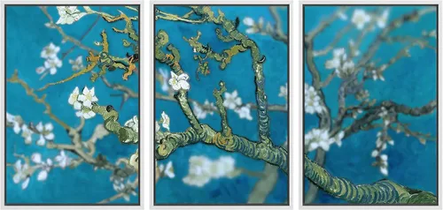 Miniatura 33 de Lienzo decorativo para pared - cuadro con estampado Giclée para decoración del hogar Noche estrellada sobre el Ródano
