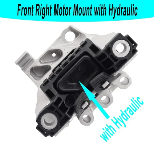 Miniatura 5 de Soporte de motor delantero derecho con hidráulico compatible con Dodge Dart 2013-2016 2.0L 2.4L Reemplazo para 3364 A5674 68081488AH