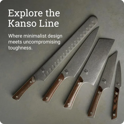 Miniatura 6 de Shun Kanso - Cuchillo para deshuesar y filetear de 6 pulgadas, cuchillo de deshuesado curvado japonés hecho a mano, hoja de acero inoxidable AUS10A