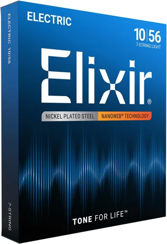 Miniatura 9 de Elixir Strings - Cuerdas de guitarra eléctrica de acero niquelado con revestimiento NANOWEB - Cuerdas de guitarra eléctrica Elixir - Ligeras/Pesadas