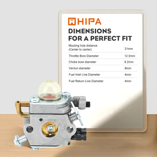 Miniatura 7 de Hipa Carburador PB-2100 para Echo PB2100 PB 2100 ES-2100 ES2100 PB-2155 Soplador de hojas Zama C1U-K42 C1U-K42A C1U-K42B Kit de mantenimiento