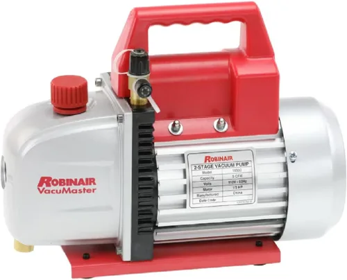 Miniatura 3 de Bomba de aspiradora económica (15500) Vacumaster, de 2 etapas, 5 CFM Robinair