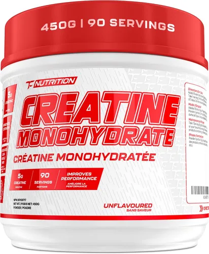 Miniatura 8 de TC Nutrition Monohidrato de creatina en polvo de 0.18 oz (5 g), creatina pura en polvo para mayor fuerza, crecimiento muscular, mayor resistencia