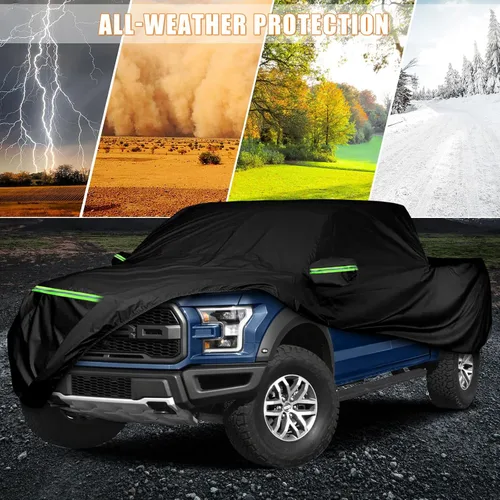 Miniatura 6 de Fundas impermeables para automóvil de repuesto para Ford Bronco 2021-2024 de 4 puertas, 6 capas para todo tipo de clima, cubierta de automóvil