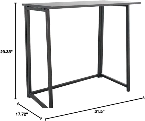 Miniatura 2 de Escritorio plegable, mesa de computadora de montaje simple, escritorio de oficina en casa plegable simple que ahorra espacio para habitación