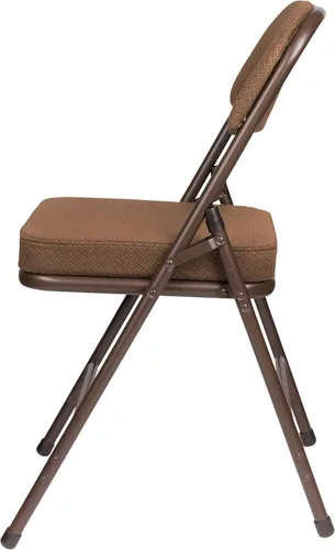 Miniatura 5 de OEF Furnishings Serie OEF3200 - Sillas plegables de tela de alta calidad, resistentes, de grado industrial, asiento ultra acolchado de 2 pulgadas