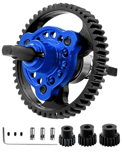 RC 50T Eliminador de embrague deslizante bloqueador diferencial, pieza de mejoras de engranaje para Slash Rustler Stampede 4X4/4x4 VXL, engranaje