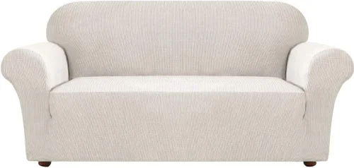Miniatura 6 de Turquoize Funda elástica para silla reclinable, funda para sofá reclinable, funda de sofá de 1 pieza con bolsillo lateral, funda protectora