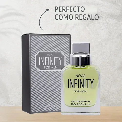 Miniatura 7 de NovoGlow Novo Infinity para Hombre - 3.4 Onzas Líquidas Eau De Parfum Spray para Hombre - Notas Cítricas y Florales Refrescantes, Huele Fresco Todo