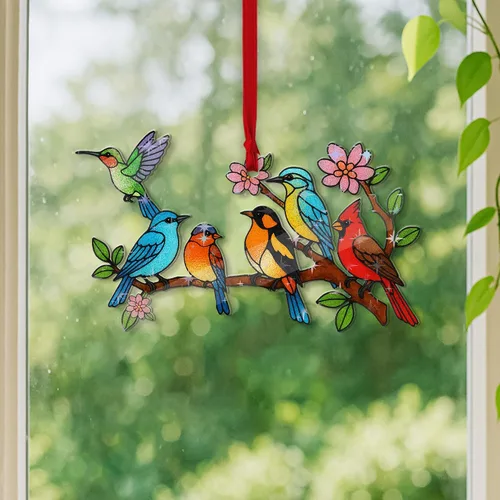 Miniatura 20 de Ornamento de Vidrio para el 50º Aniversario de Bodas – Elegante Decoración de Árbol de Navidad de Vidrio Transparente y Regalo Conmemorativo