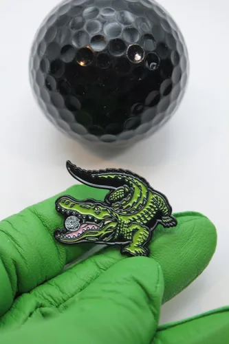 Miniatura 5 de MULLIGAN HOOLIGAN® Marcador de pelota de golf + clip magnético para sombrero Esmalte de alta calidad Regalo divertido para los amantes del golf