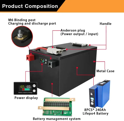 Miniatura 2 de Batería LiFePO4 12V 480AH 6144Wh, Batería de litio Langetur 12V, Ciclos profundos 4000+, BMS de 250A incorporado, perfecta para almacenamiento