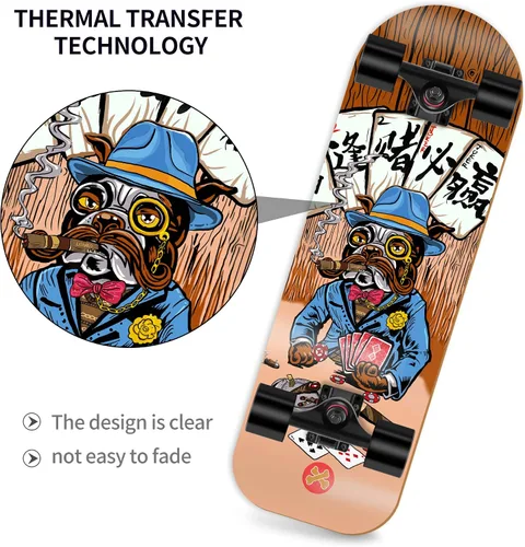 Miniatura 3 de Patineta completa para mascotas diseñada para perros y mascotas