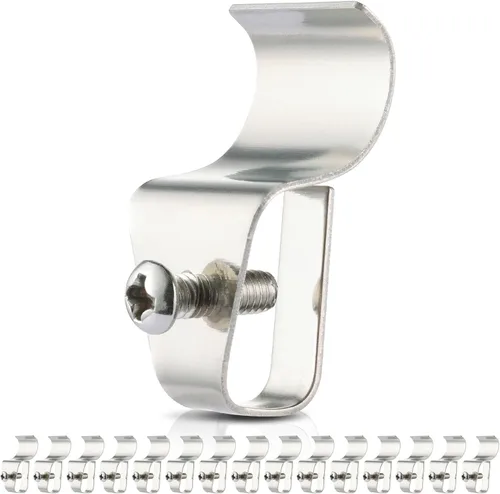 Miniatura 7 de HUXOR Ganchos laterales de vinilo, no requiere perforación, ganchos de acero inoxidable para colgar decoraciones, letreros de números de casa