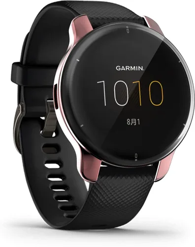 Miniatura 2 de Funda compatible con Garmin Venu 2 Plus Watch Protector de pantalla, funda protectora completa, accesorios de parachoques de TPU suave (rosa)