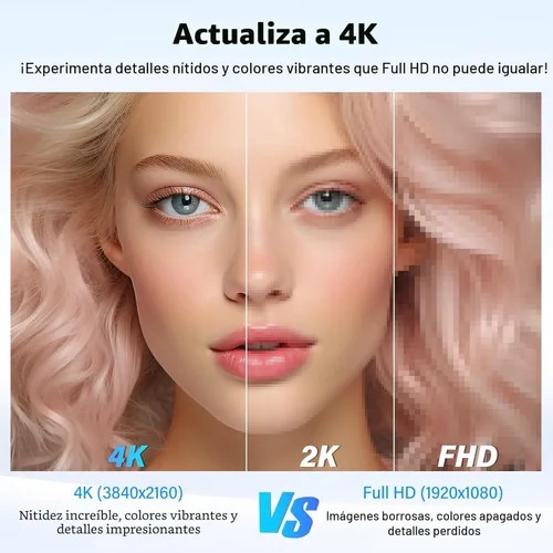 Miniatura 2 de Innoview 23.8” 4K Monitor portátil grande, UHD (3840*2160) 100%sRGB IPS con altavoces USB-C HDMI para el trabajo y el hogar, monitor secundario