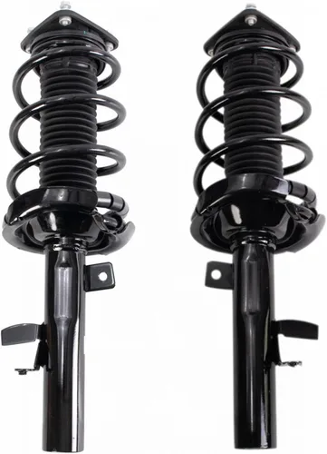 Miniatura 285 de TRQ Conjunto de Amortiguador y Resorte Delantero Cargado con Resorte Helicoidal Pre-ensamblado Compatible con Jeep Cherokee Limited AWD 14-22 Sin