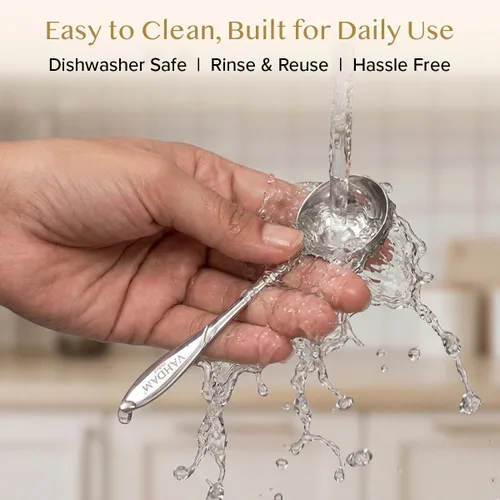 Miniatura 6 de Cuchara de medida perfecta para té de hojas sueltas Cuchara de té de acero inoxidable de calidad premium Cucharadas de medida perfectas