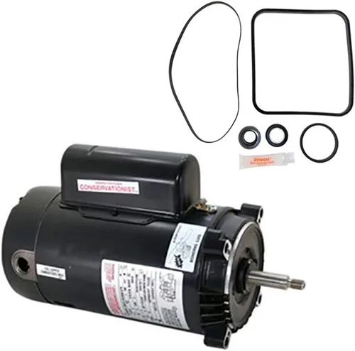 Miniatura 3 de Puri Tech Replacement Motor Kit for Hayward Super Pump 1 HP SP2607X10 AO Smith Century UST1102 with GO-KIT-3