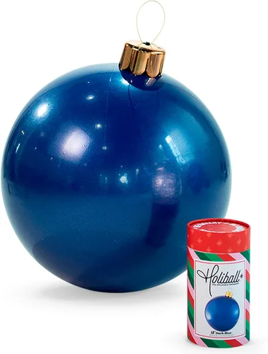 Miniatura 33 de Ornamento Navideño Inflable Holiball – Decoración Definitiva para Interior/Exterior – Reutilizable y Fácil de Almacenar – para Bodas, Fiestas, Plata
