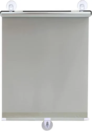 Miniatura 9 de Persianas enrollables opacas sin taladrar, cortinas de balcón con ventosas, persianas temporales, 30/45/50/65/28.3 in de ancho, retráctiles