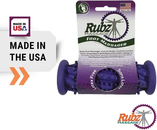 Miniatura 5 de Due North Foot Rubz - Rodillo de masaje de pies, 0.4 libras, multicolor (DNFM1)