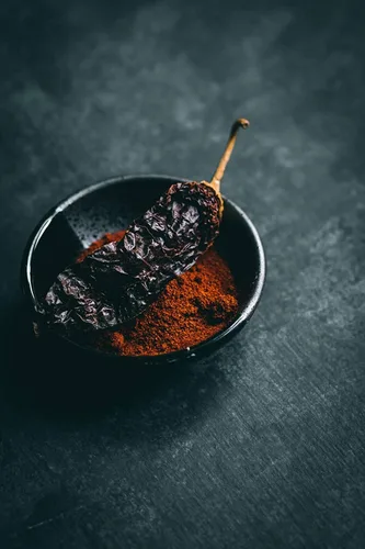 Miniatura 7 de Barker's Cápsulas de chile rojo seco, 16 onzas, suaves, cultivadas en la mundialmente famosa escotilla de la región de chile, NM, sin conservantes