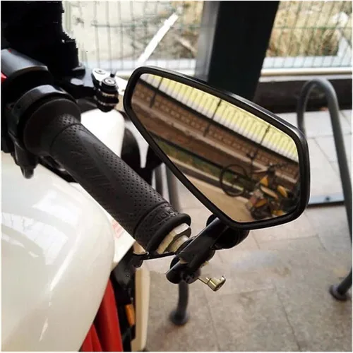Miniatura 4 de Accesorios - Espejo de motocicleta de 7/8 pulgadas, 0.866 in, empuñaduras de manubrio, espejos retrovisores laterales para Yamaha XT660 XT660R
